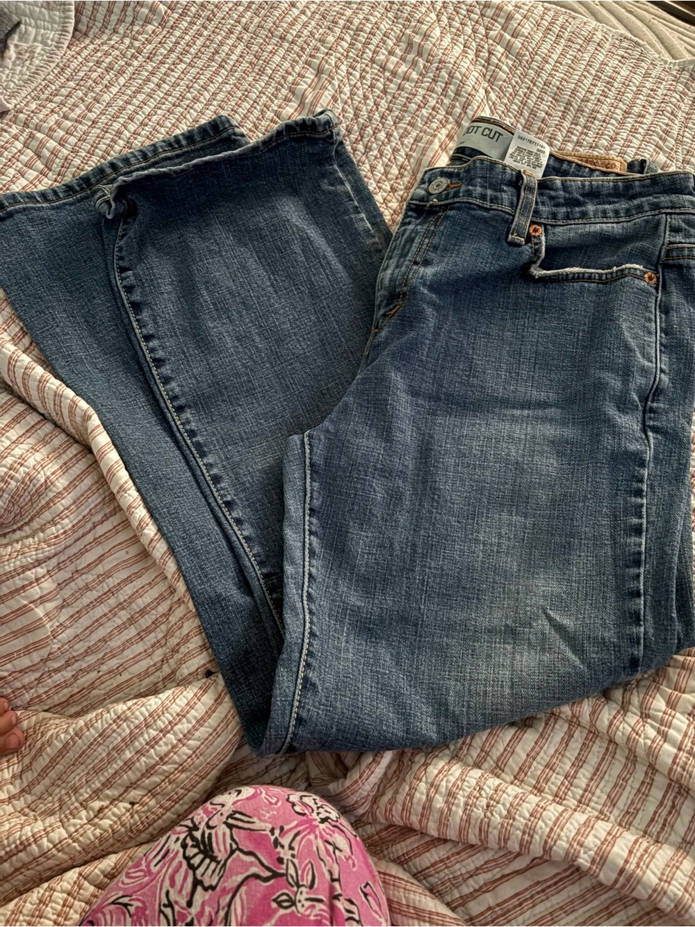 Levi's Women's Dark Blue Boot-Cut Jeans